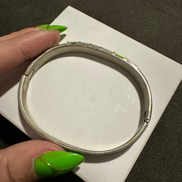 925 Vintage Mexico White opal bracelet - Picture 3 of 6